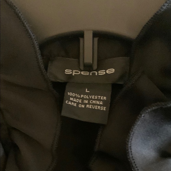 Black Ruffled Neck Blouse - Picture 3 of 3